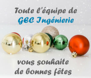 GEC Ingénierie - Bonnes fêtes - Noel 2024